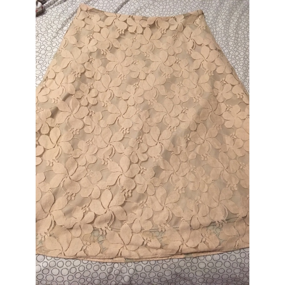 Lace A-Line Skirt